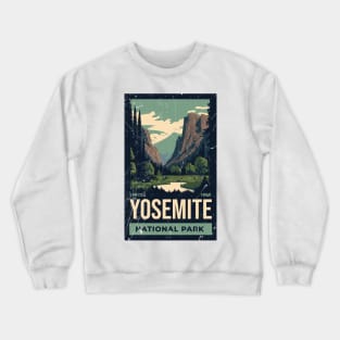 Yosemite national park Amazing Park Crewneck Sweatshirt